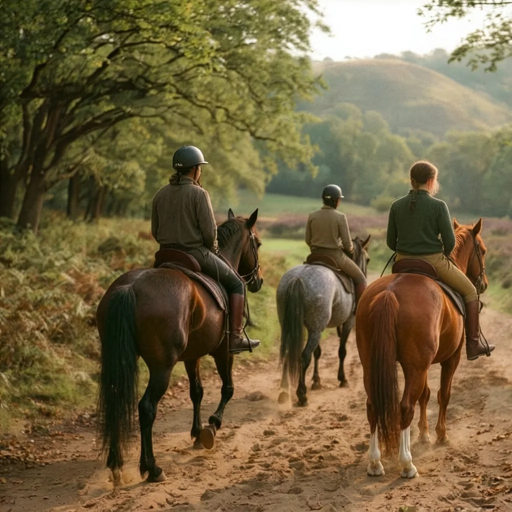 Balade à cheval en Charente, autour de Écuras